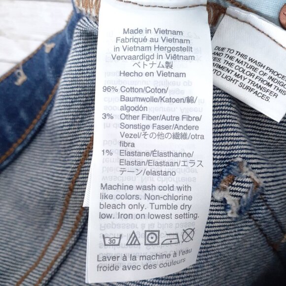 Madewell Womens Jeans Sz 32 Slim Demi Boot 315A - Picture 5 of 6